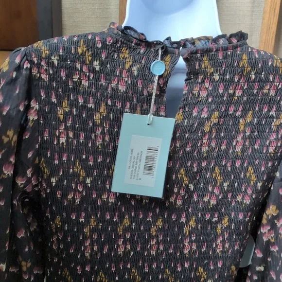 🍋✨ NWT Hill House Viviana Nap Dress In Lucky Charm Amethyst Size m - Picture 6 of 8